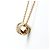 Collana Chanel Coco Crush J12306 D'oro - vista 3