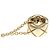 Collana Chanel Coco Crush J12306 D'oro - vista 4