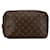 Brown Louis Vuitton Monogram Trousse Toilette 28 Clutch Bag Cloth  ref.1533931