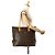 Borsa tote Cabas Mezzo in monogramma Louis Vuitton marrone - vista 13
