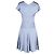 Zac Posen V-Ausschnitt Midi-Kleid aus blauer Satin - Ansicht 3
