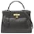 Hermès Black Gulliver Kelly Retourne 32 Leather Pony-style calfskin  ref.1534139