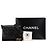 Chanel Schwarze CC aus gestepptem Lammleder - Ansicht 12