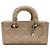 Dior Beige Small Patent Cannage Lady D-Joy