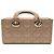Dior Beige Small Patent Cannage Lady D-Joy - vista 3