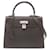 Hermès Brown Ardennes Kelly Sellier 25 Dark brown Leather Pony-style calfskin  ref.1534239