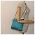 PRADA Borsa a Spalla con Catena in Nylon Blu Auth ar12043 - vista 21