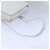 Borsa a corpo in pelle bianca GUCCI Auth ar12042 Bianco - vista 7
