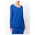 Versace Elektrisch Blaue Bluse  - Ansicht 3