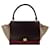 Céline Trapeze Large Leather Top-handle Bag tricolour Dark red  ref.1534543