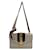 Gucci Bolsa de flap em couro de bezerro Small Sylvie em couro com alça de ombro em web destacável. Off-white  ref.1534547