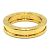Bulgari Anello B-zero1 Bvlgari in oro giallo 18K - vista 4