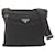 Borsa a spalla in nylon nero Prada  ref.1534695