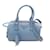 Saffiano Prada 2way Boston Shoulder Bag Blue Leather  ref.1534773