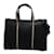 Bally schwarze Leder- und Stofftasche Tuch  ref.1534778