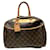 Louis Vuitton Monogram Deauville Handbag Brown Patent leather  ref.1534804