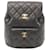 Chanel Matelasse Black Suede Backpack  ref.1534847