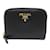 Prada Saffiano Leather Coin Purse Black  ref.1534931