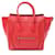 Céline Borsa a mano Celine Luggage Shopper Rosso Pelle  ref.1535001