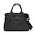 Prada 2way Canapa Tote Bag Denim Black  ref.1535068