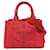 Sac tote Canapa Prada Toile Rouge  ref.1535081