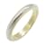 Tiffany & Co. Milgrain Band Ring Silvery Yellow gold Platinum  ref.1535133