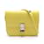 Céline Bolso de Hombro Celine Classic Box Amarillo Cuero  ref.1535224