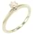 Tiffany & Co. Solitaire Band Ring Platinum  ref.1535255