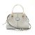 Bolsa de couro cinza e branco Tod's - vista 2