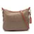 Borsa a spalla in jacquard con logo Prada Marrone Cachi Pelle Panno  ref.1535354