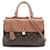 Rosewood Bolsa Louis Vuitton Venus Monogram em madeira de rosa Marrom Couro Lona Plástico  ref.1535467