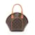 Bolsa de mão Monograma Ellipse PM Louis Vuitton Marrom Couro Couro envernizado  ref.1535477