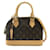 Bolsa de Ombro Alma BB Louis Vuitton Marrom Lona  ref.1535486