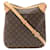 Bolsa de Ombro Monogram Odeon MM da Louis Vuitton Marrom Couro Lona  ref.1535510