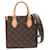 Sac Plat BB 2way de Louis Vuitton Toile Marron  ref.1535539