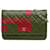 Chanel Red Classic Lambskin Wallet on Chain Leather  ref.1535600