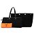 Hermès Borsa Cabas MM in Tela Nera Herbag Nero - vista 11