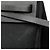 Hermès Borsa Cabas MM in Tela Nera Herbag Nero - vista 7
