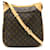 Bolsa de Ombro Odeon MM Louis Vuitton Marrom Monograma Lona  ref.1535689