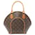 Louis Vuitton Ellipse PM Monogram Handbag Brown Leather Patent leather  ref.1535701