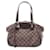 Louis Vuitton Verona PM Damier Ebene Shoulder Bag Brown Leather Cloth  ref.1535703