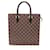 Borsa Tote Venice PM di Louis Vuitton Marrone Damier ebene Pelle Tela  ref.1535716