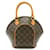 Bolsa Ellipse PM Louis Vuitton Marrom Monograma Couro Lona  ref.1535720