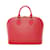 Louis Vuitton Alma Handbag Red Leather  ref.1535726