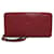 Louis Vuitton Red Monogram Empreinte Long Wallet Cloth  ref.1535764