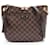 Bolsa de Ombro Damier Ebene South Bank da Louis Vuitton Marrom Couro Lona  ref.1535769