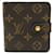 Portefeuille bi-fold compact à zip Louis Vuitton Toile Marron  ref.1535780