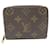 Porta-moedas Zippy Louis Vuitton Marrom Lona  ref.1535811