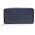 Louis Vuitton Epi Zippy Wallet Blue Navy blue Leather  ref.1535836