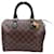 Bolsa Louis Vuitton Speedy 25 Marrom Lona Plástico  ref.1535868